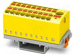 Splice terminal: rail; 24A; 690V; push-in; PA; 0.14÷4mm2; W: 28.6mm