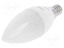 LED lamp; warm white; E14; 230VAC; 470lm; 5.5W; 2700K; CRImin: 80
