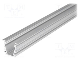Profiles for LED modules; recessed; natural; L: 2m; aluminium