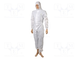 Protective coverall; Size: XXXL; Protection class: 1; white