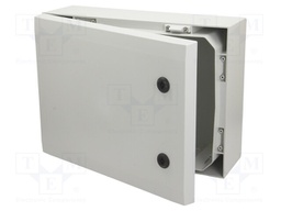 Enclosure: wall mounting; X: 300mm; Y: 400mm; Z: 210mm; ARCA; grey
