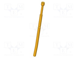 Needle-like test probe; Operational spring compression: 2.2mm