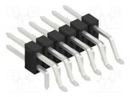 Connector: pin strips; pin header; male; PIN: 12; 2.54mm; SMT,THT