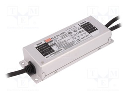 Power supply: switched-mode; LED; 60W; 12VDC; 5A; 100÷305VAC; IP67