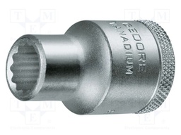 Socket; 12-angles,socket spanner; 3/8"; Socket size-inch: 1/2"