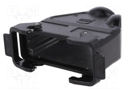 Enclosure: for HDC connectors; Han; size 24B; for cable; straight