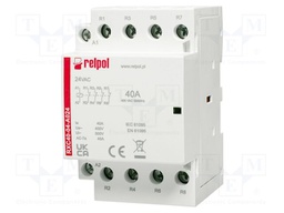 Contactor: 4-pole installation; 40A; 24VAC; NC x4; IP20; RXC40