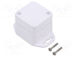 Enclosure: multipurpose; X: 45mm; Y: 45mm; Z: 40mm; ZP; ASA; white