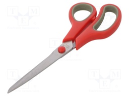Scissors; universal; 220mm; Material: stainless steel