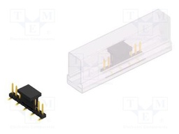 Connector: pin strips; pin header; male; PIN: 9; 2mm; SMT; 1x9; 100V