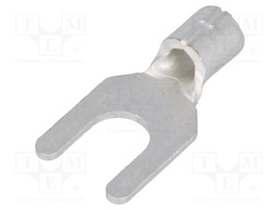 Fork terminal; M4; 1.04÷2.63mm2; crimped; for cable; 16AWG÷14AWG