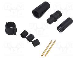 Connector: circular; Series: EN2; plug; male; soldering; for cable