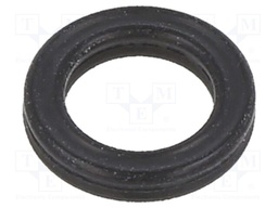 X-ring washer; NBR; Thk: 1.78mm; Øint: 6.07mm; -40÷100°C