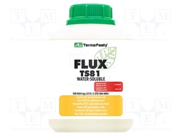 Flux: rosin-free; Water Soluble,F-SW13; liquid; bottle; 0.5l