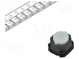 Microswitch TACT; SPST; Pos: 2; 0.05A/12VDC; SMT; none; 4N; 6.5mm