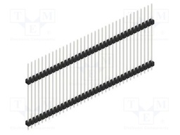 Connector: pin strips; pin header; male; PIN: 36; 2.54mm; THT; 1x36