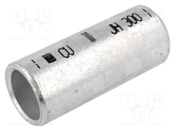 Butt splice; copper; 300mm2; tinned