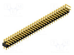 Connector: pin strips; pin header; male; PIN: 58; 2.54mm; THT; 2x29