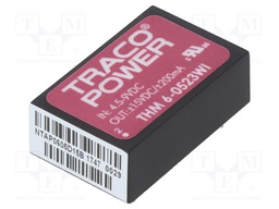 Converter: DC/DC; 6W; Uin: 4.5÷9V; Uout: 15VDC; Uout2: -15VDC; DIP24