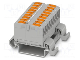 Splice terminal: rail; 24A; 690V; push-in; PA; L: 29.2mm; 0.14÷4mm2