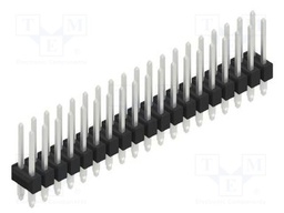 Connector: pin strips; pin header; male; PIN: 38; 2.54mm; THT; 2x19