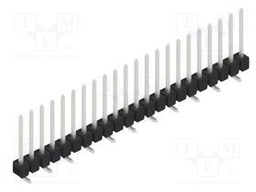 Connector: pin strips; pin header; male; PIN: 22; 2.54mm; SMT; 1x22