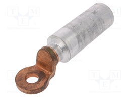 Tip: ring; M12; 300mm2; crimped; for cable; straight; non-insulated