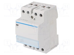 Contactor: 3-pole installation; 40A; 230VAC; NO x3; DIN; -10÷50°C