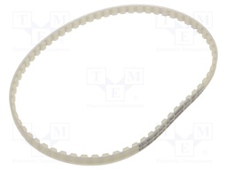 Timing belt; AT10; W: 10mm; H: 5mm; Lw: 660mm; Tooth height: 2.5mm