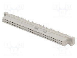 Plug; DIN 41612; type B; female; PIN: 32; THT; straight; gold-plated