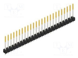 Connector: pin strips; pin header; male; PIN: 25; 2.54mm; THT; 1x25