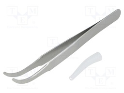 Tweezers; 120mm; for precision works; Blades: curved