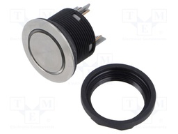 Switch: push-button; 22mm; SHORTRON®; Illumin: ring; Ø22.3mm; IP65