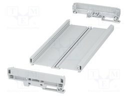Enclosure: for DIN rail mounting; Y: 142.3mm; X: 253.8mm; PVC