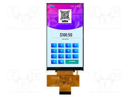 Display: TFT; 5"; 720x1280; Illumin: LED; Dim: 68.4x122.7x4.6mm; RGB
