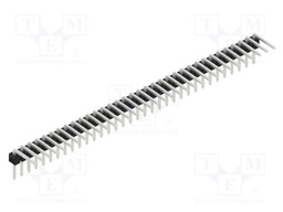Connector: pin strips; pin header; male; PIN: 34; 2.54mm; THT; 1x34
