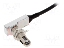 Limit switch; oblong metal roller Ø14mm; SPDT; 5A; max.250VAC