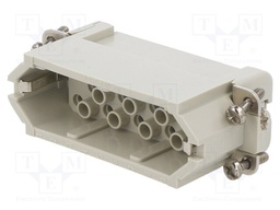 Connector: rectangular; male; EPIC H-D; PIN: 26; 25+PE; size H-A 16