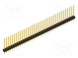 Connector: pin strips; pin header; male; PIN: 36; 2.54mm; THT; 1x36