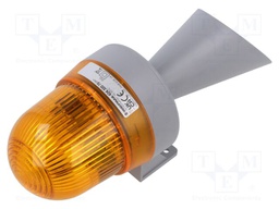 Signaller: lighting-sound; 24VDC; 24VAC; horn,continuous light