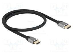 Cable; HDMI plug,both sides; textile; HDMI 2.1,Ultra High Speed