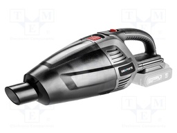 Vacuum cleaner; battery; 18VDC; Kit: tip x2,pipe; Kind: brush