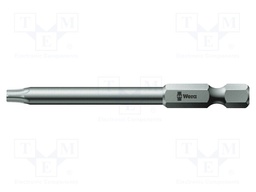 Screwdriver bit; Torx®; TX08; Overall len: 70mm