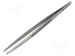 Tweezers; 150mm; Blade tip shape: flat; universal
