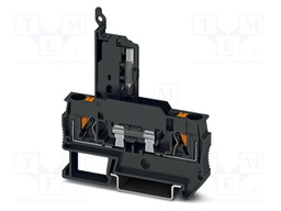 Splice terminal: rail; PA; L: 35.3mm; terminals: 2; W: 8.2mm