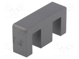 Core: ferrite; E; Mat: N27; 2100nH; 30g; 6140mm3; 83mm2