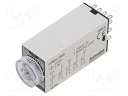 Timer; 3÷30s; 4PDT,relay; 250VAC/3A,24VDC/3A; Usup: 24VDC; socket