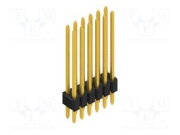 Connector: pin strips; pin header; male; PIN: 12; 1.27mm; THT; 2x6