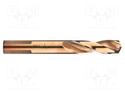 Drill bit; for metal; Ø: 9mm; L: 84mm; Working part len: 40mm