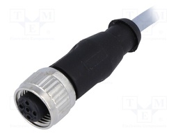Plug; M12; PIN: 3; female; A code-DeviceNet / CANopen; 10m; cables